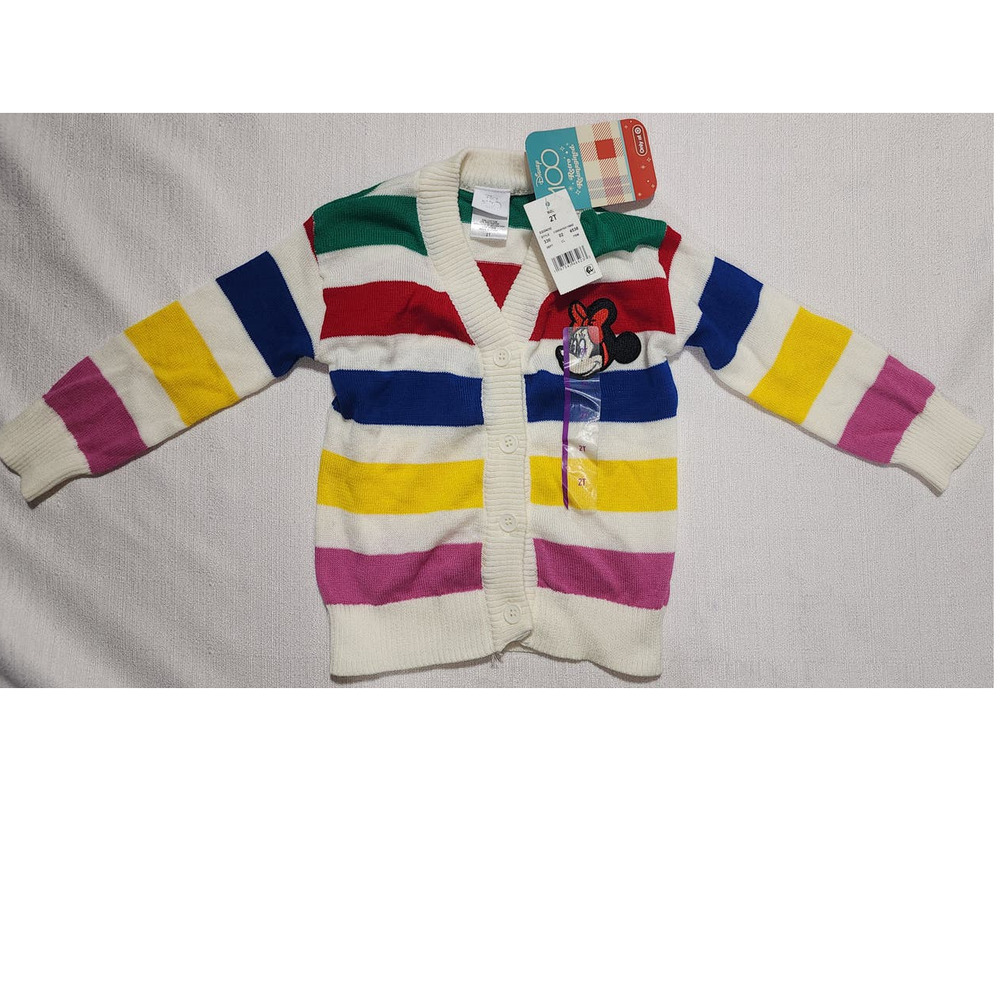 Minnie mouse sweater girls toddler size T2